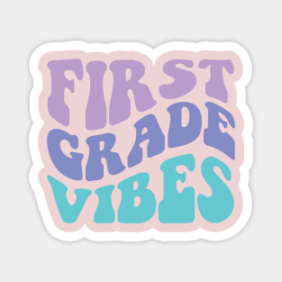 First-Grade-Vibes vintage Magnet