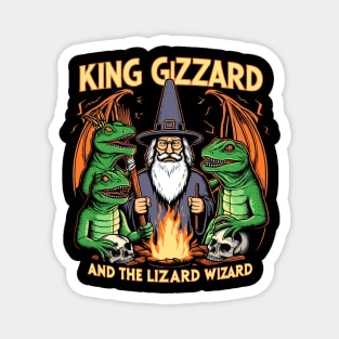 king gizzard and the lizard wizard Magnet