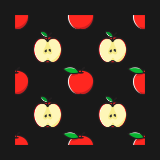 Apple pattern T-Shirt