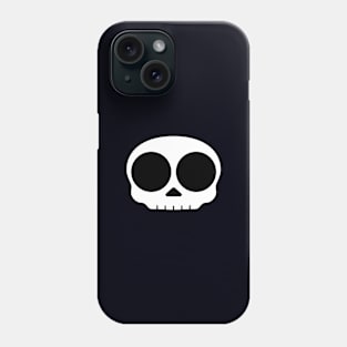 Big eyed skull Phone Case