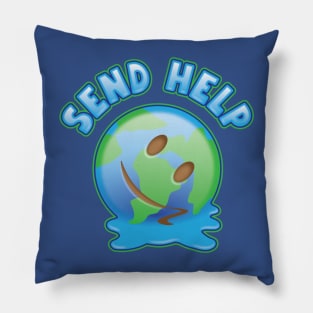 Help the Earth from melting Pillow