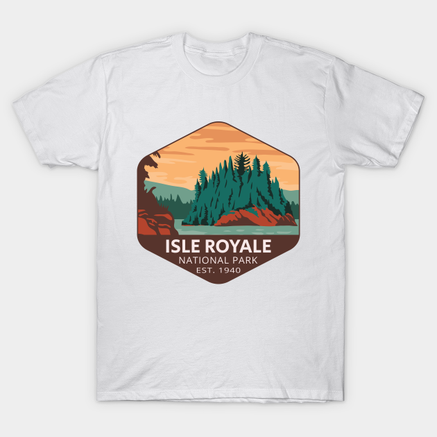 Disover Isle Royale National Park - Isle Royale National Park - T-Shirt