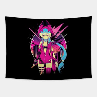 Haru Estia's Legacy SoulWorkers Gaming Shirt Tapestry