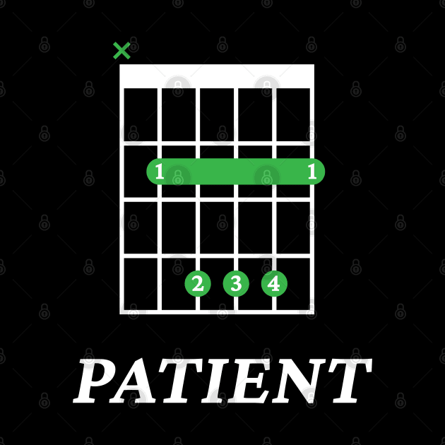 B Patient B Guitar Chord Tab Dark Theme by nightsworthy