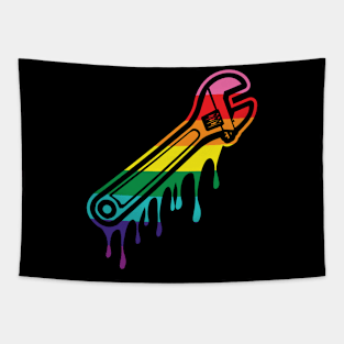 PRIDE Plumbing Wrench Tapestry