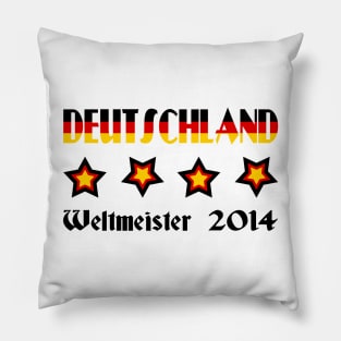 Deutschland Weltmeister 2014 Pillow