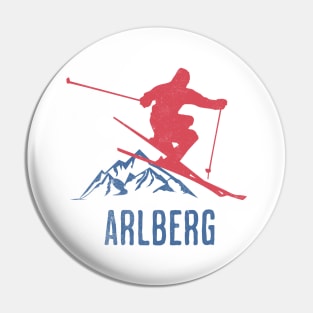 Arlberg Alpine Adventure Pin