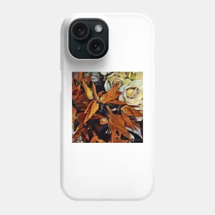 Abstract Autumn Flowers Phone Case