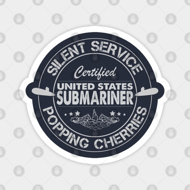 Submariner Cherry Poppin Magnet by RelevantArt