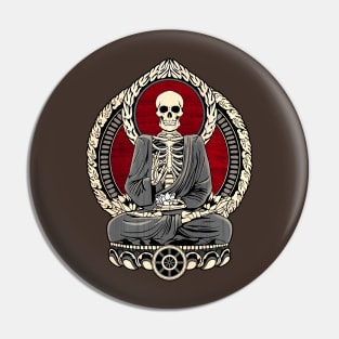 Starving Buddha Pin