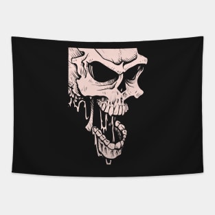 Drooling Skull Tapestry