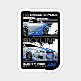 Skyline Art Magnet