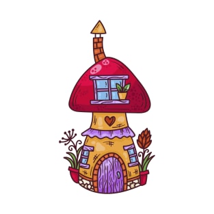 Mushroom house T-Shirt