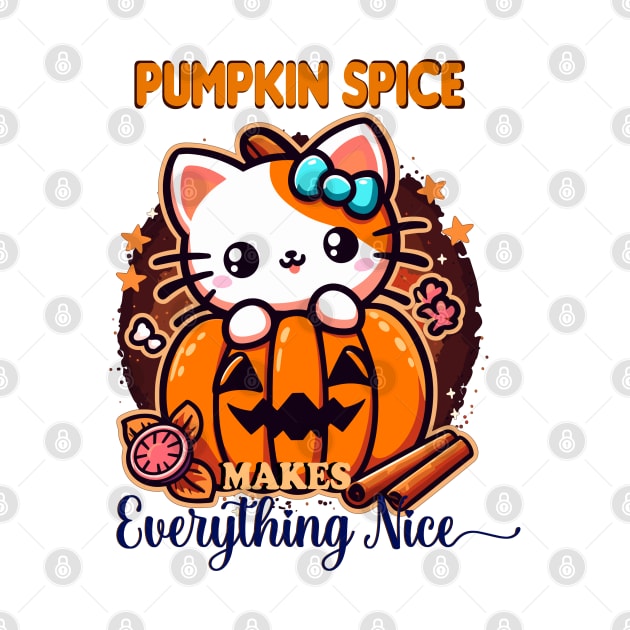 Pumpkin Spice Makes Everything Nice by WEARWORLD