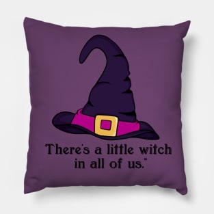 Inner Witch Halloween Pillow
