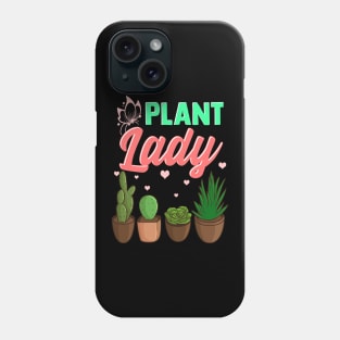 Cute & Funny Plant Lady Planting Gardening Pun Phone Case