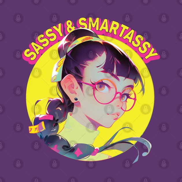 Sassy and Smartassy by snipcute