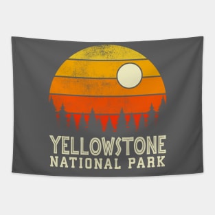 yellowstone retro vintage Tapestry