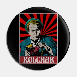 Kolchak 1980s Pop Art Fan Art Pin