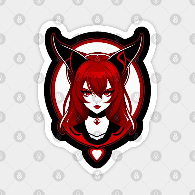 She Devil Red 1 Magnet by DNT Designs