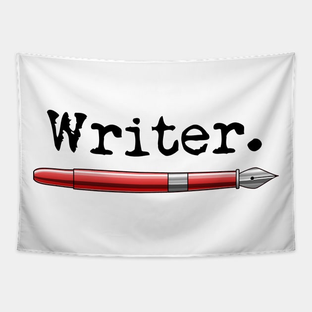 Writer Funny Writing Book Author Tapestry by macdonaldcreativestudios