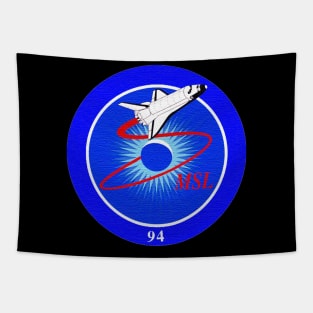 Black Panther Art - NASA Space Badge 24 Tapestry