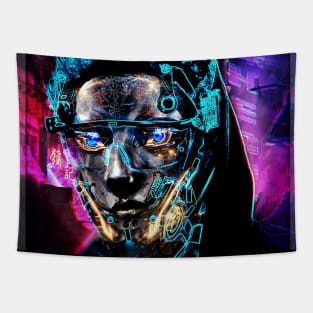 Cyberpunk ART Tapestry