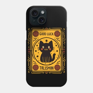 Black Cat Good Luck Talisman Phone Case