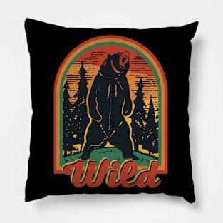 Mountain Bear Pillow