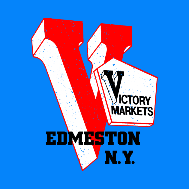 Victory Market Former Edmeston NY Grocery Store Logo by MatchbookGraphics