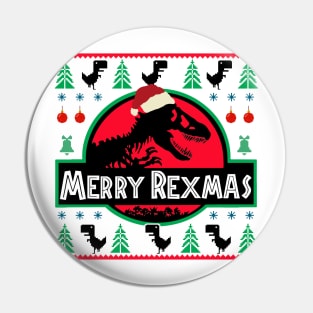 Merry Rexmas Pin