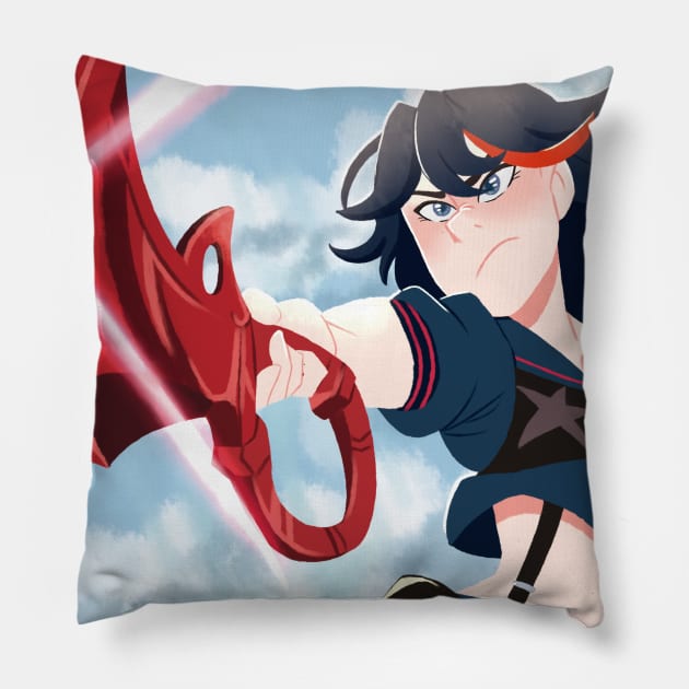 Kill La Kill Pillow by WutaTumaki