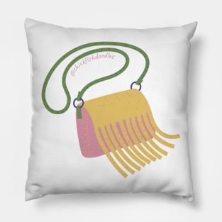 Fringe bag Pillow