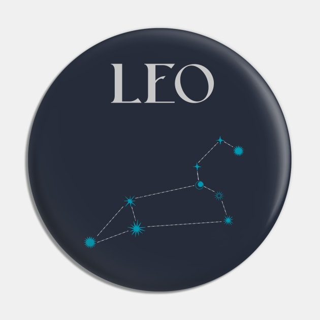 Leo Pin by Moreira.art