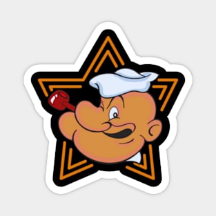 popeye design for happy 10 Magnet