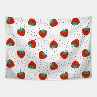 Strawberry pattern Tapestry