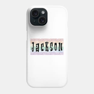 LGBTQ PATTERN AMERICA JACKSON Phone Case