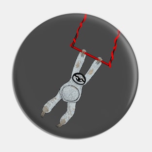 Trapeze sloth Pin