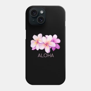 Aloha Plumeria Hawaiian Phone Case