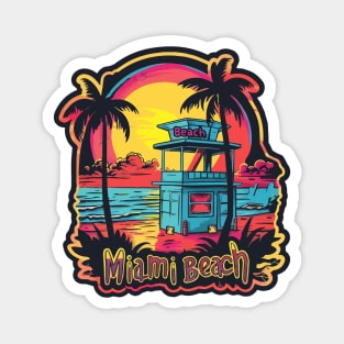 Miami Beach Florida Magnet