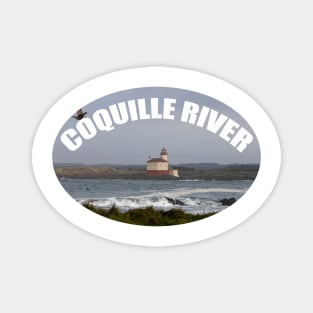 Coquille River Lighthouse Oregon Magnet