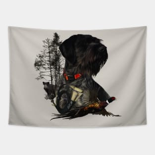 German Wirehaired Pointer Tapestry