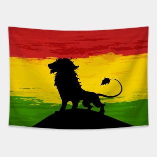 Rasta Lion Tapestry