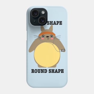 Im in shape! Round shape! Cute bunny Shirt Phone Case