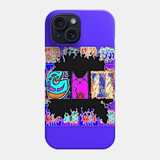 Cat Lucky Street kitty Phone Case