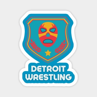 Detroit Wrestling "Slithery Teal" Magnet