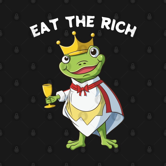 Eat The Rich Frog by micho2591