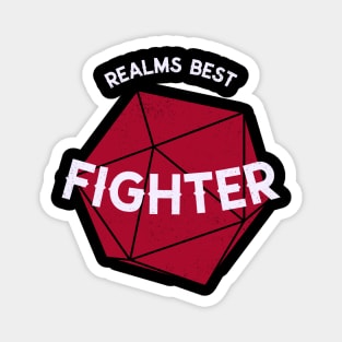 Realms Best Fighter Magnet