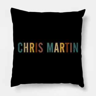 Graphic Colorful Martin Name Birthday 70s 80s 90s Pillow