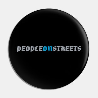 People On Streets Pin